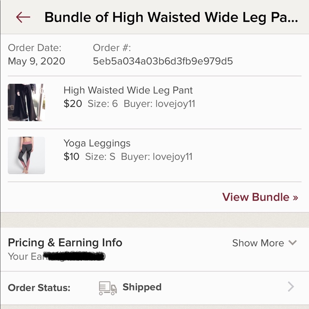 Tracking for Package